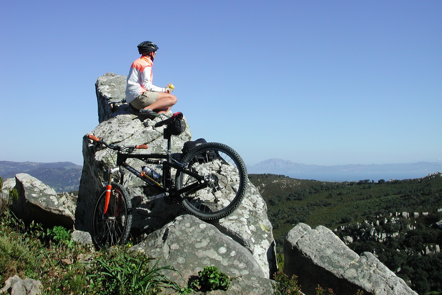 Beim Mountainbiken immer wieder solche Traumblicke