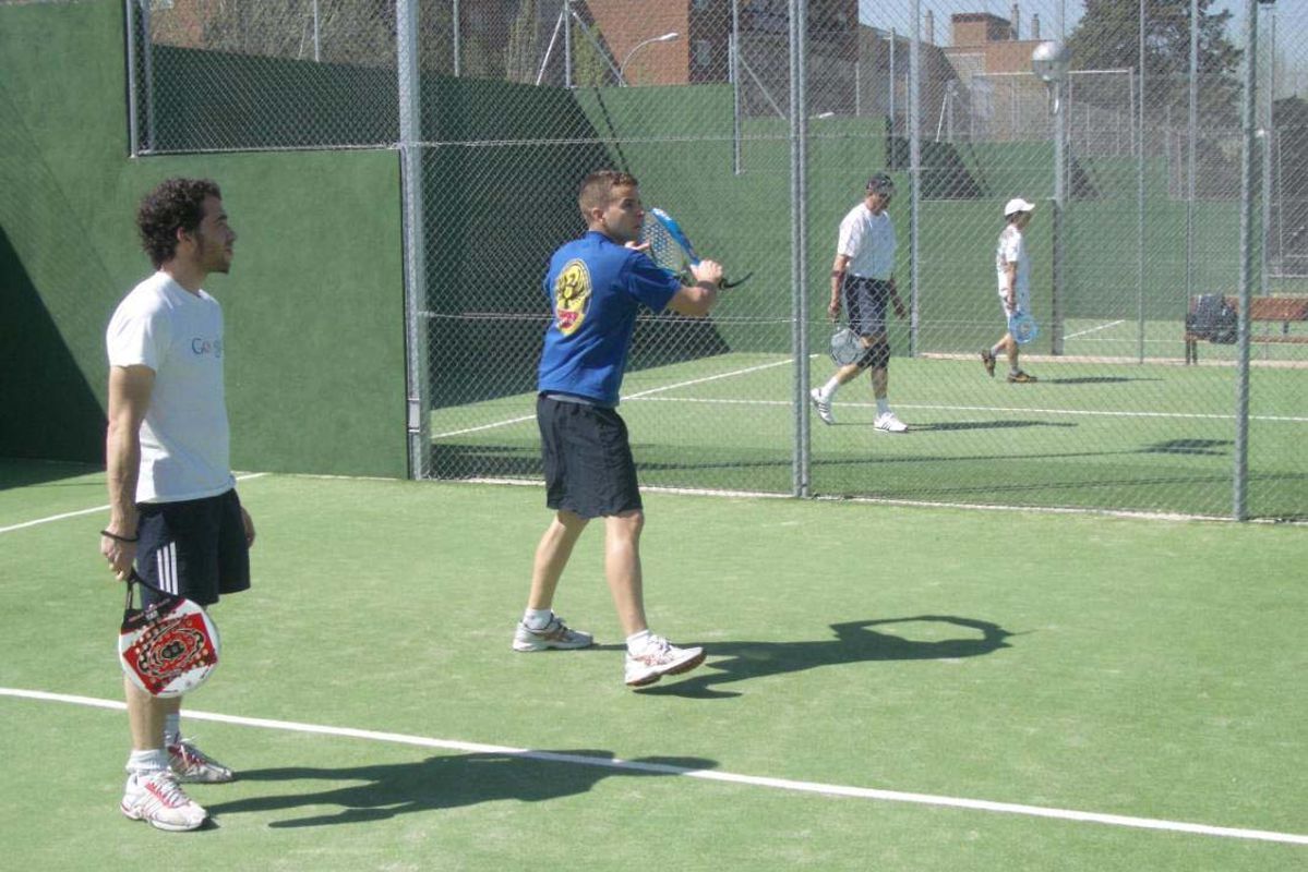 Paddle spielen in Tarifa