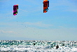 Kitesurfen an einen der vielnn Spots in und um Tarifa